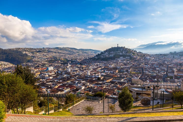 The old town of Quito is a labyrinth of plazas and churches scattered over its slopes and hills. Ecuador South-America’s best kept secret